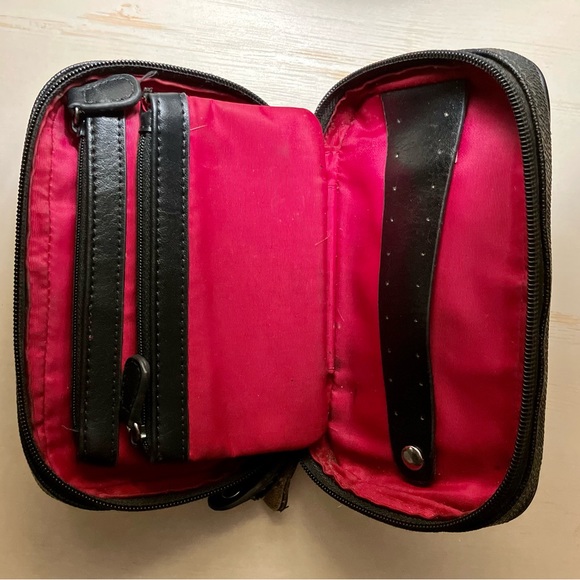 NINE WEST HAND BAG TRAVEL CASE ORGANIZER - Picture 4 of 5